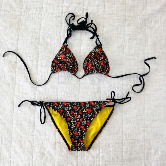 Hurley Flower Print Bikini - Picture 1 of 6